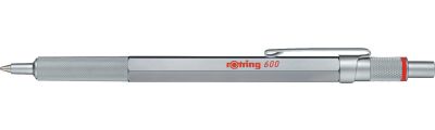 rOtring 600 Stylo-Bille-Silver