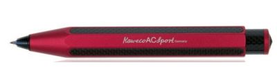 Stylo à bille Kaweco Sport Aluminium / Rouge carbone mat 