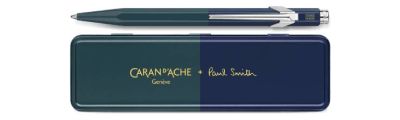 Caran d'Ache 849 PAUL SMITH Racing Green & Navy Blue Stylo à bille - Edition limitée