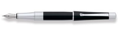 Cross Beverly Black Lacquer Stylo Plume-Moyenne