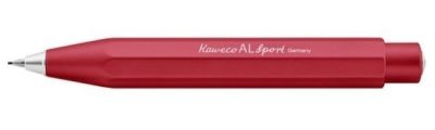Crayon de couleur rouge profond Kaweco Sport Aluminium