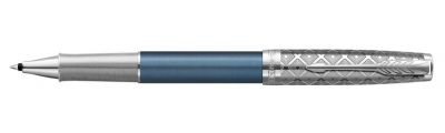 Parker Sonnet Metal &amp; Blue Lacquer CT Rollerball